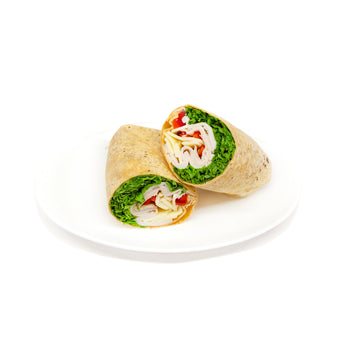 Turkey and Swiss Wrap