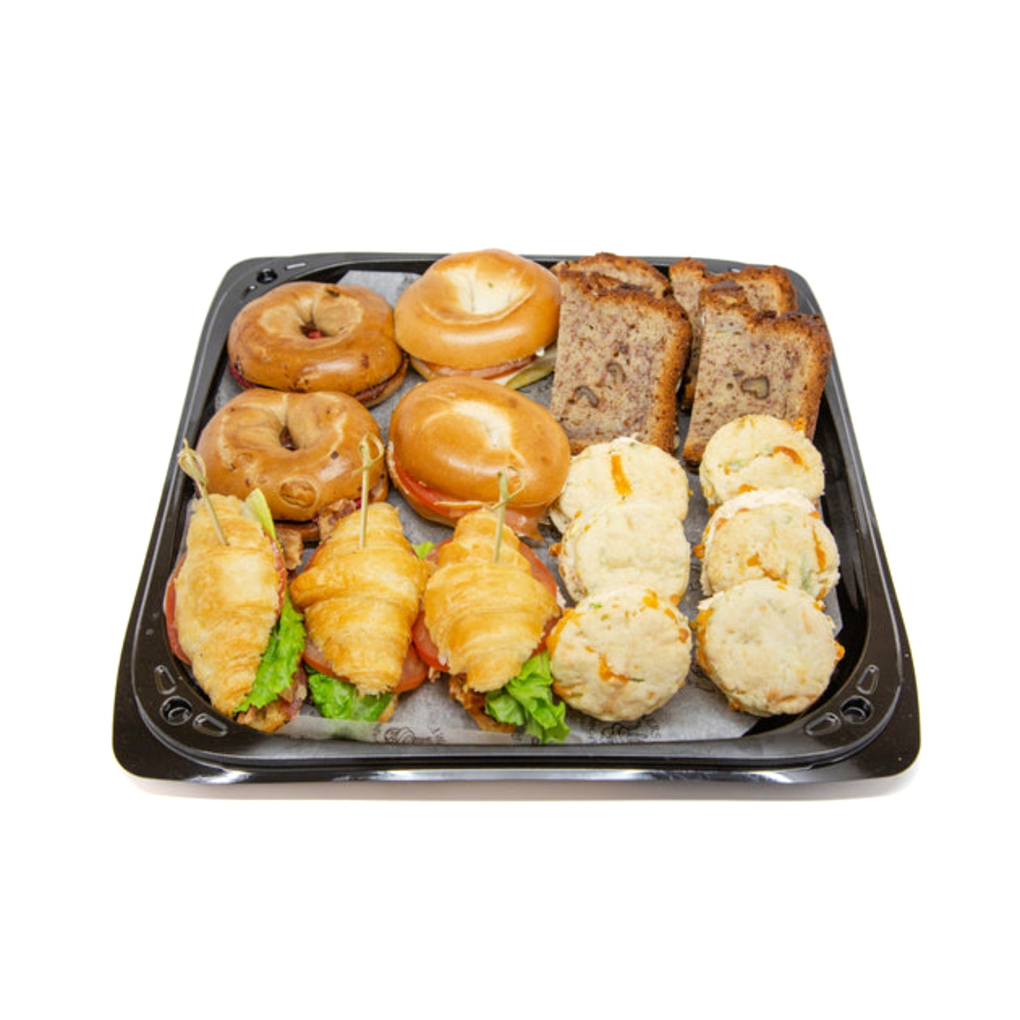Miniature Breakfast Sandwich Platter