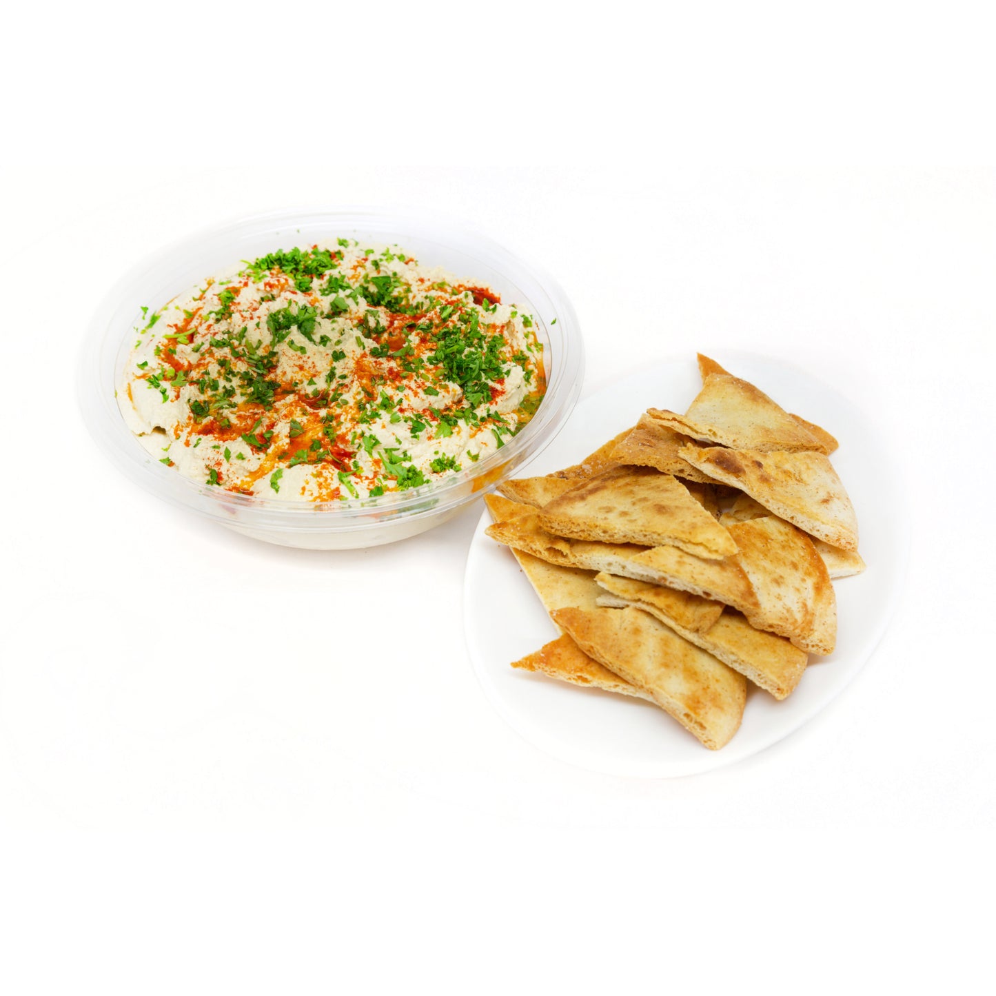 Hummus and Pita Chips