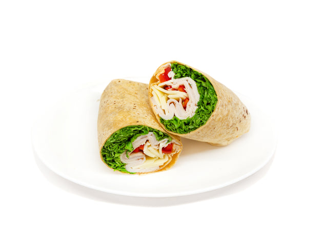 Turkey and Swiss Wrap