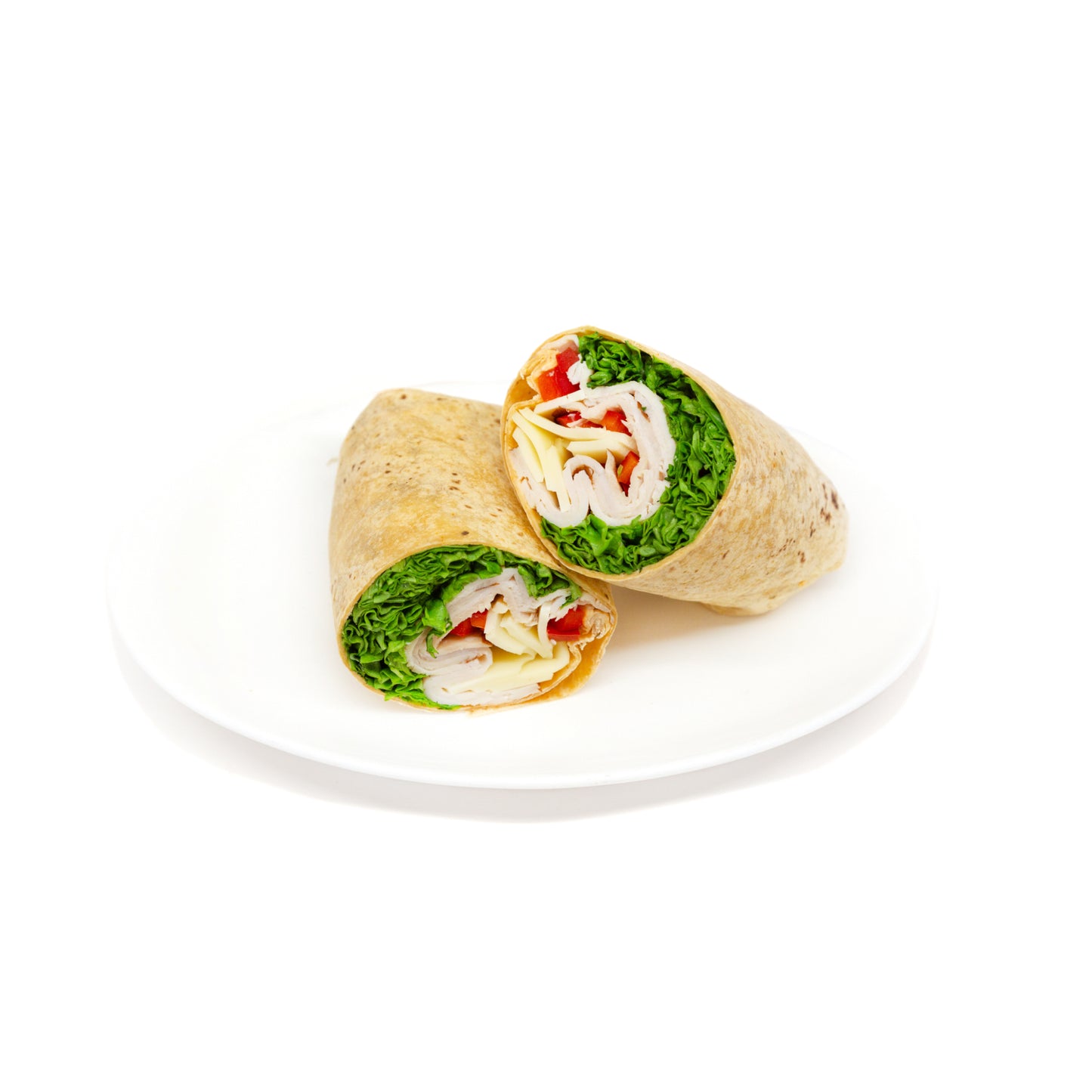 Turkey and Swiss Wrap